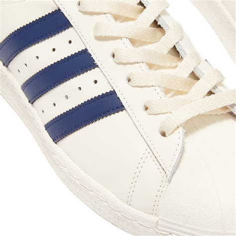 Adidas Superstar white dark blue